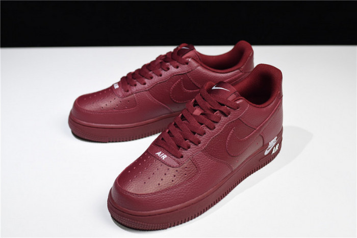 (image for) Nike Air Force 1 Low 07 LTHR Sail Team Red AJ7280-600 